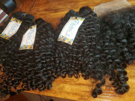 Raw Vietnamese Loose Curly Bundle